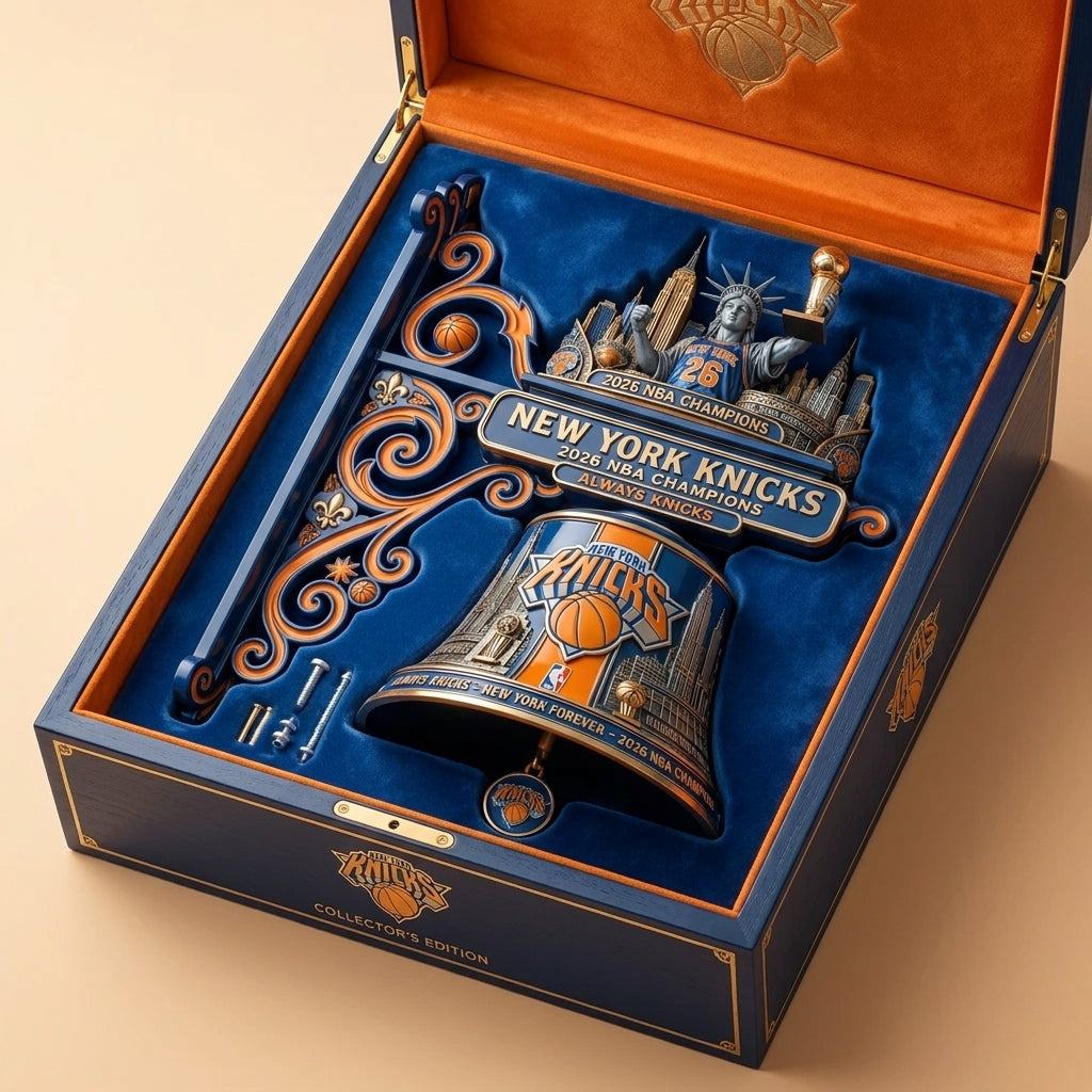 NY Knicks Championship Commemorative Wall Bell