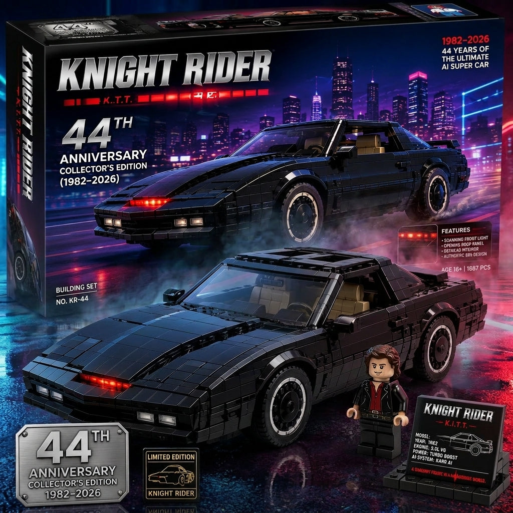 Knight Rider KITT 44th Anniversary Building Set ๐