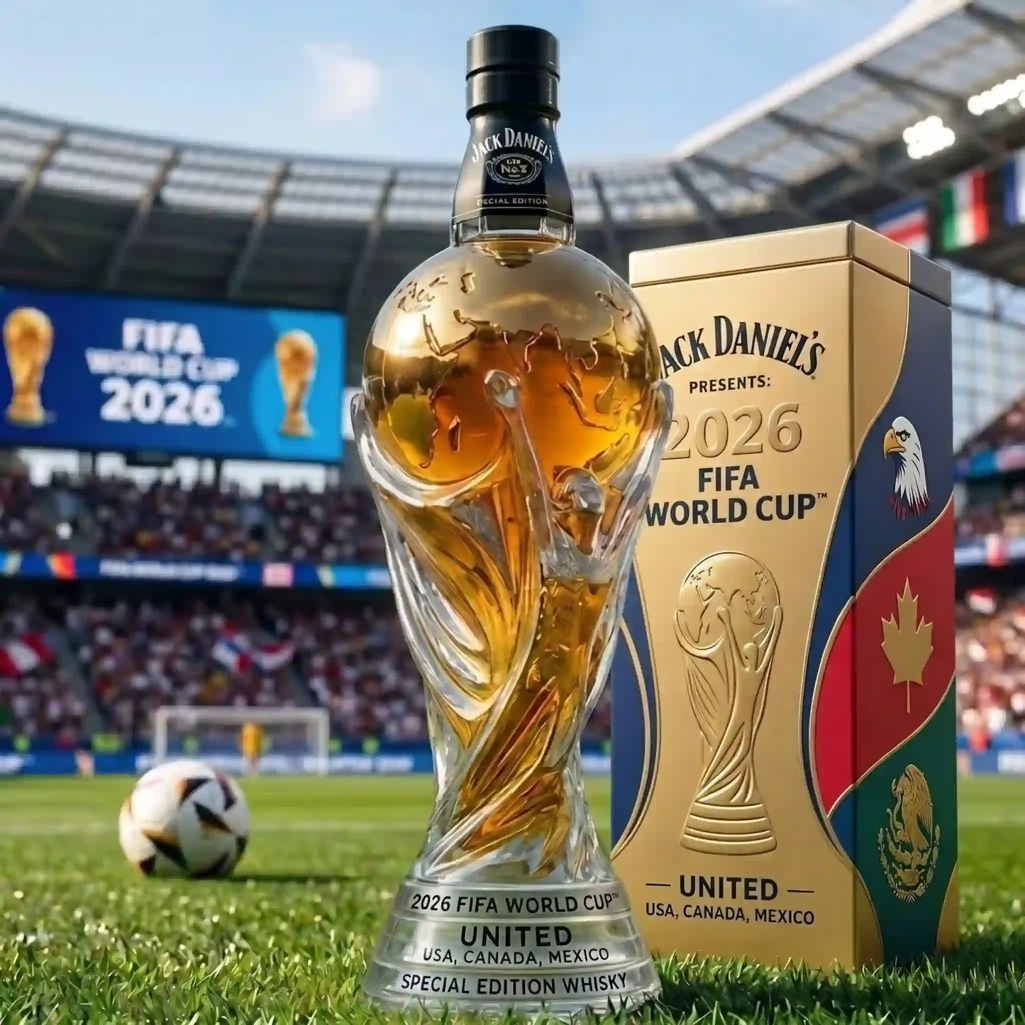 FF World Cup 2026 ×  JD's Limited Edition Decanter Collection