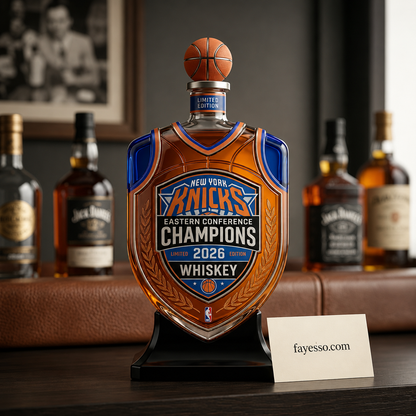 NY Knicks Champions Decanter