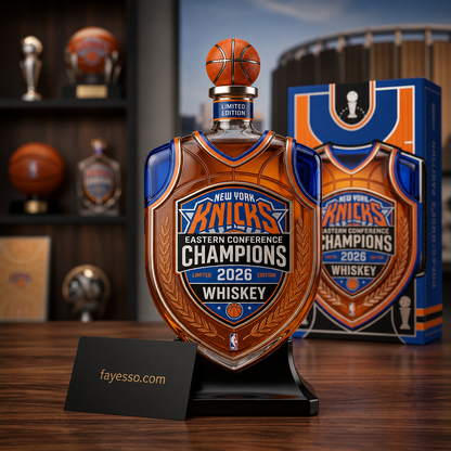 NY Knicks Champions Decanter