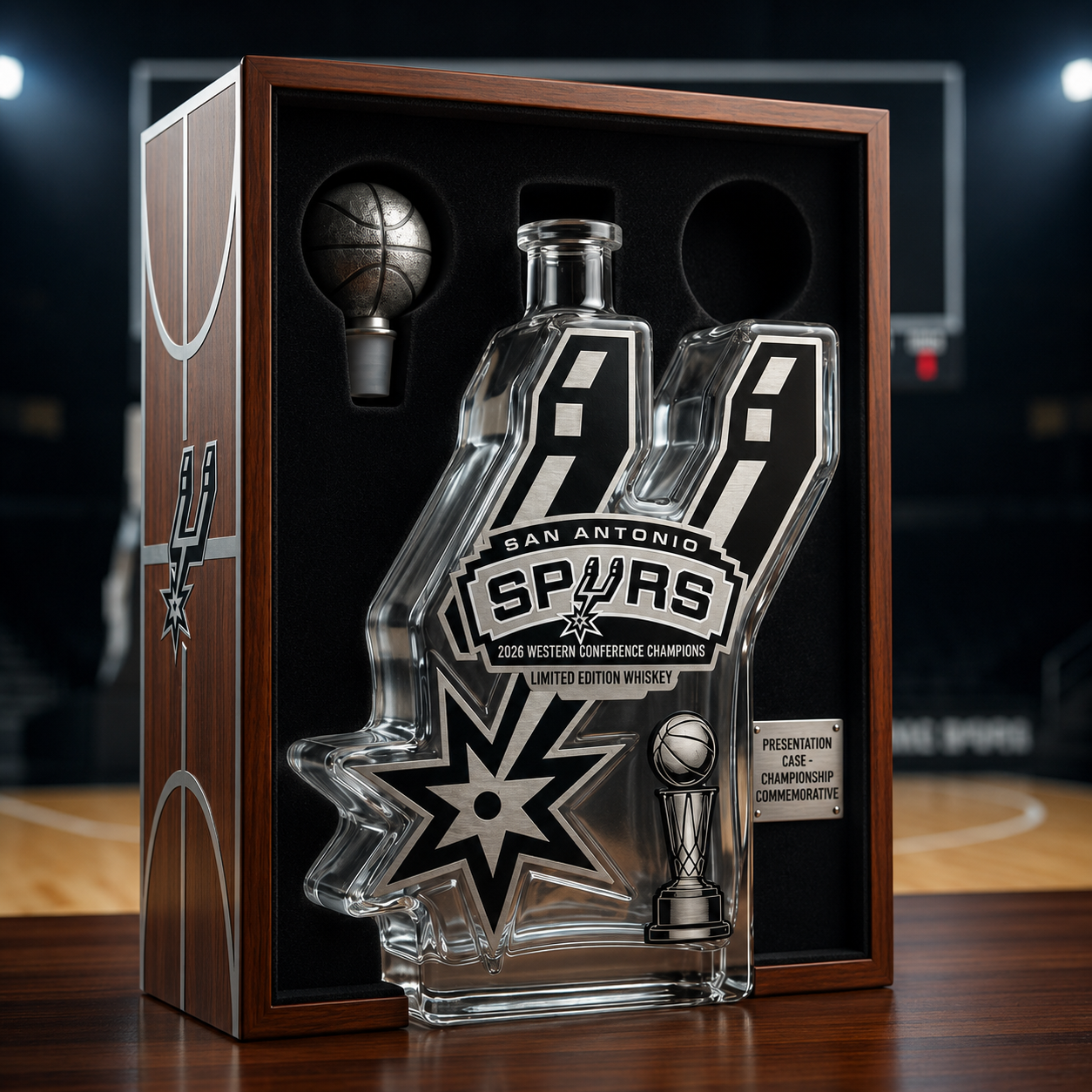 SP Basketball Legacy Collection Decanter - 2026 Western Conference Champions
