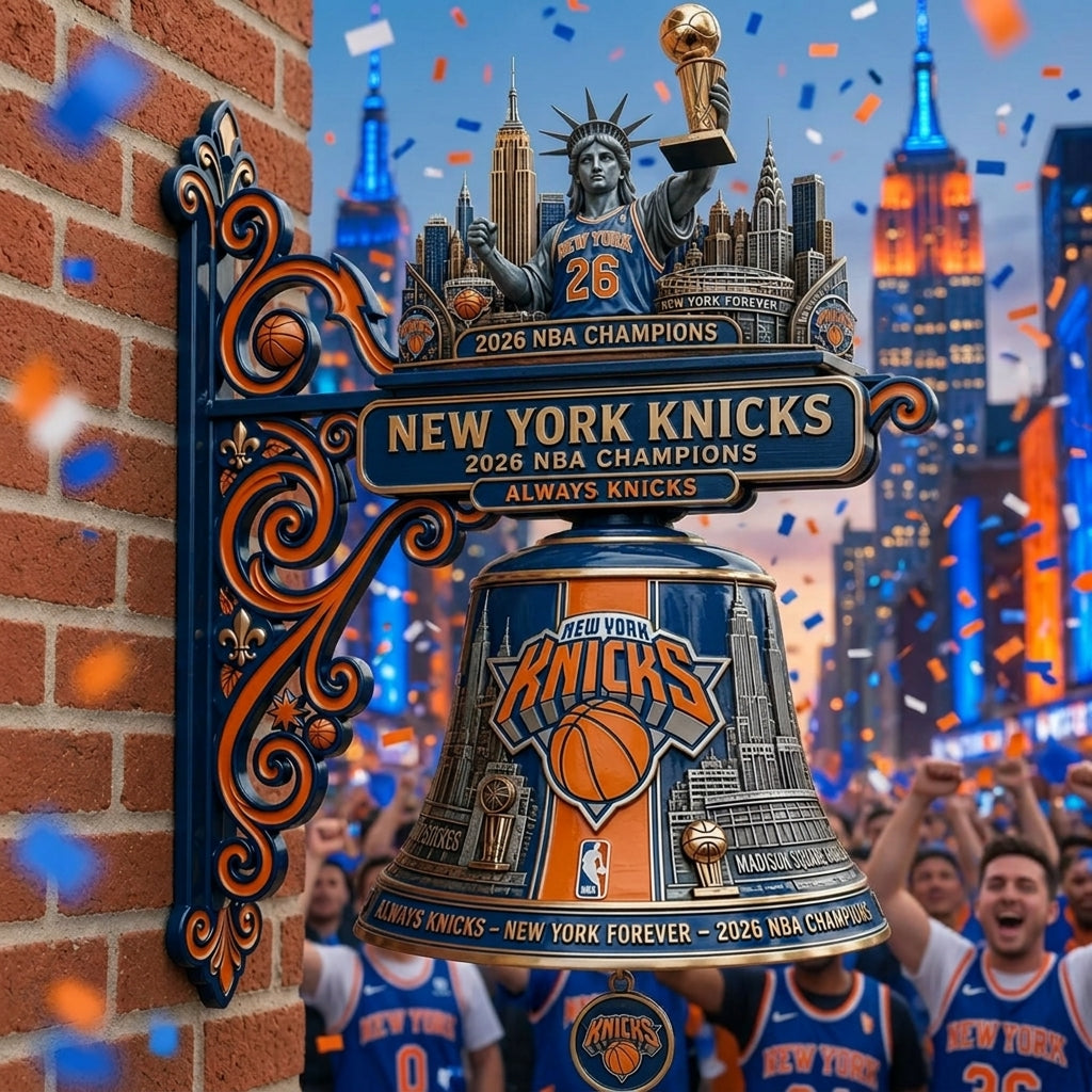 NY Knicks Championship Commemorative Wall Bell
