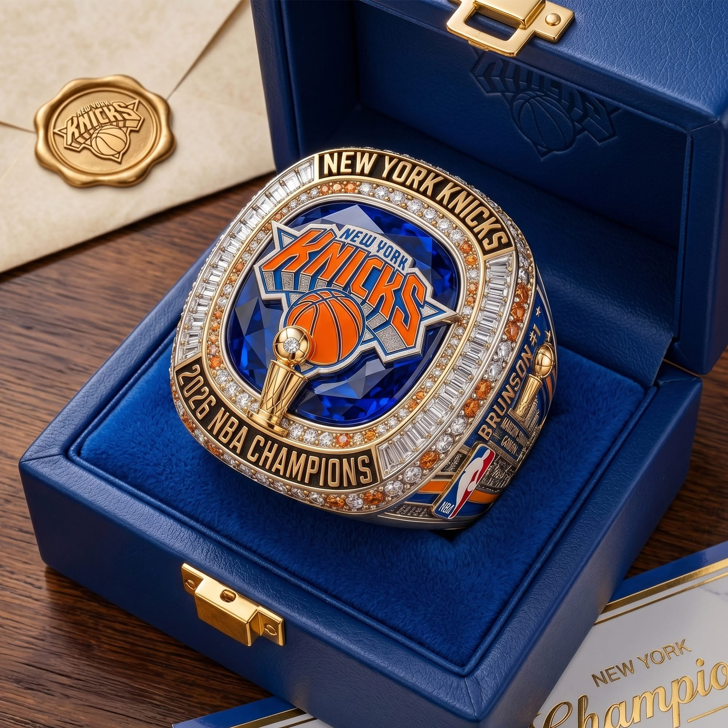 NY Knicks Champions Ring - Collector's Edition