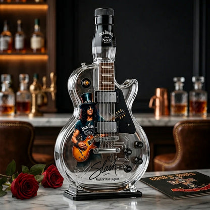 Slash × JD's Old No. 7 Guitar Limited Edition Rock Decanter Collectible Gift