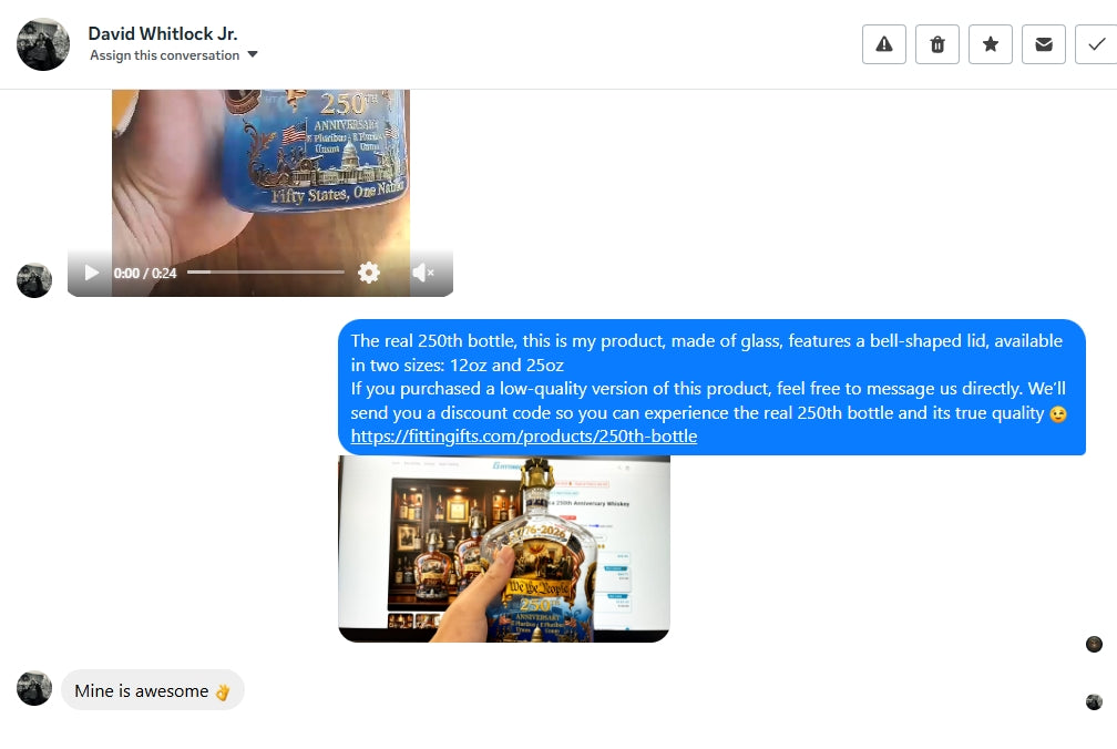 Customer review: Mine is awesome